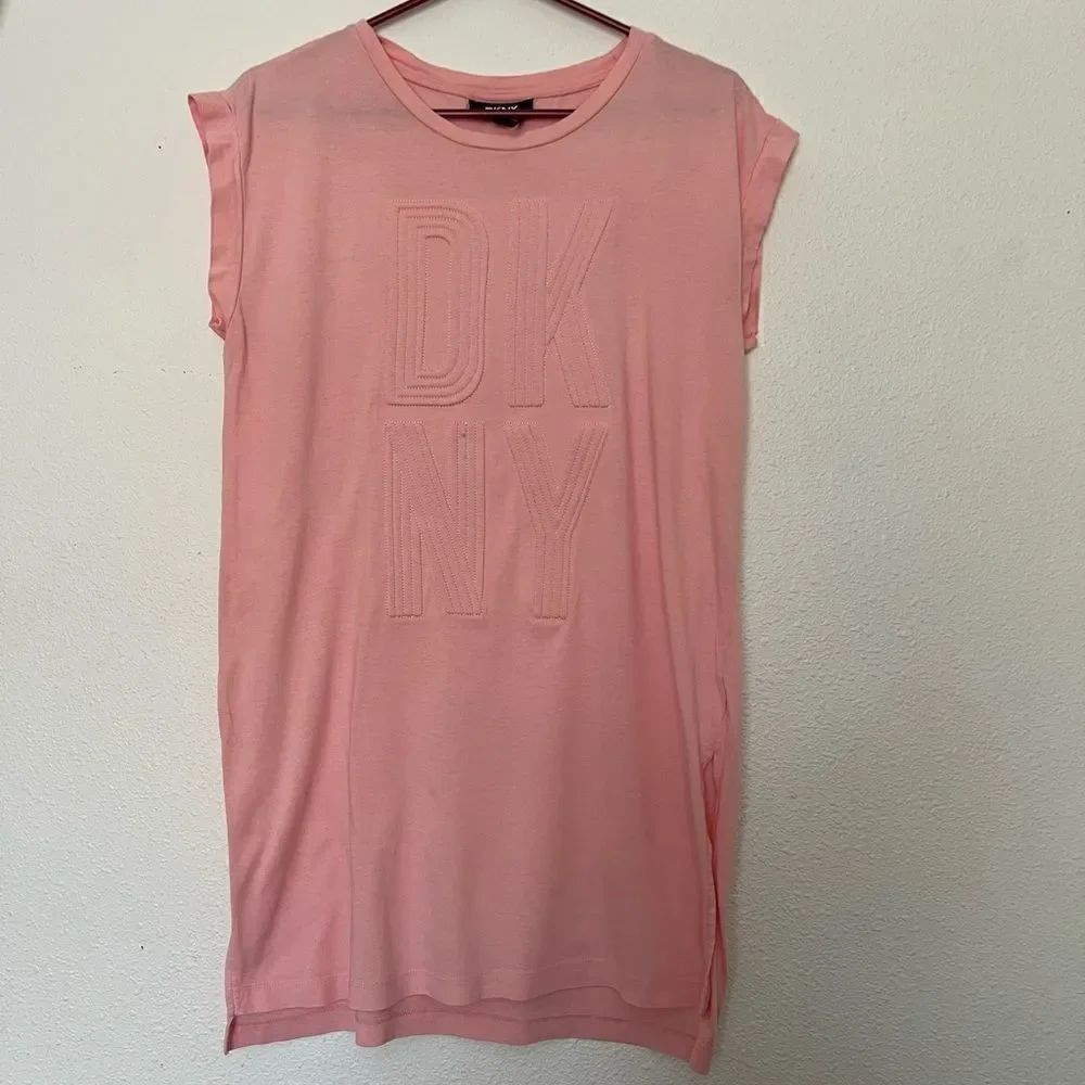 DKNY Women Pink Casual Dress xS
